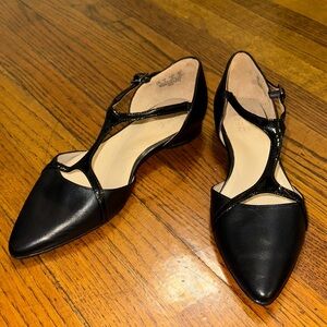 NEW Naturalizer Black Women's Flats with Strappy Design